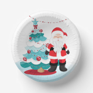 Santa Claus   Paper Plate