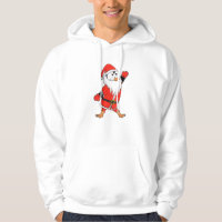 Santa Claus Penguin Ready for Christmas