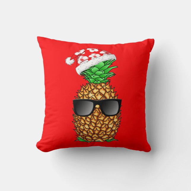 Santa Claus Pineapple Cushion (Front)