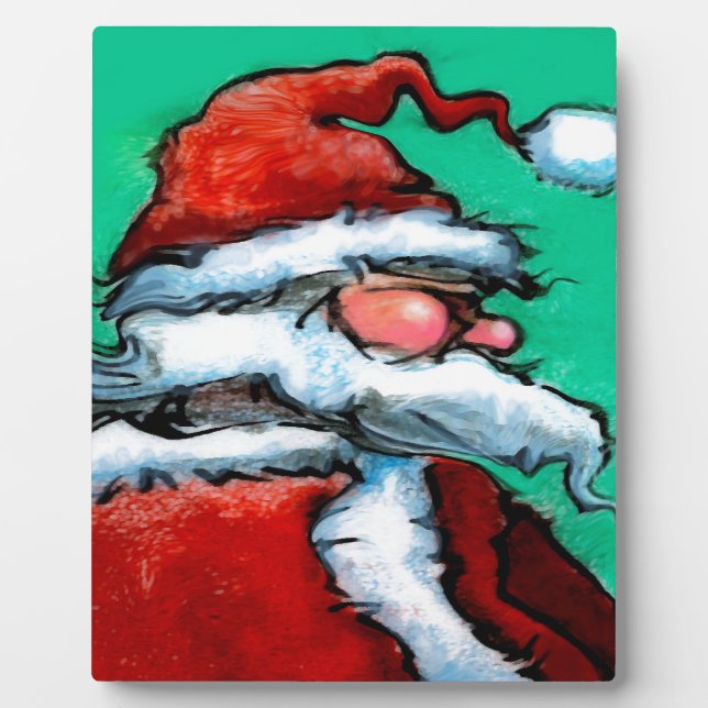 Santa Claus Plaque (Front)