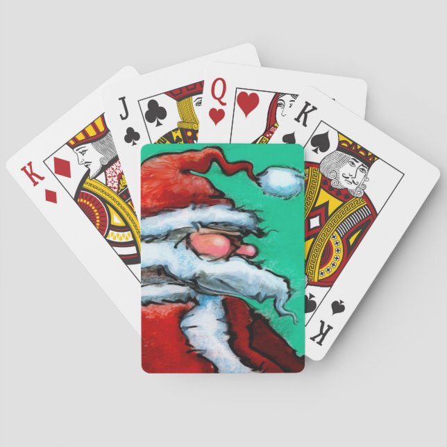 Santa Claus Playing Cards (Back)