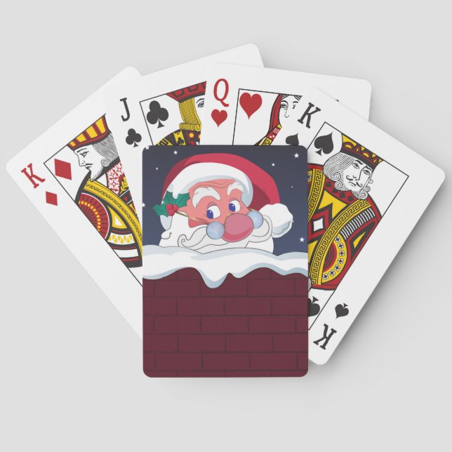 Santa Claus Playing Cards (Back)