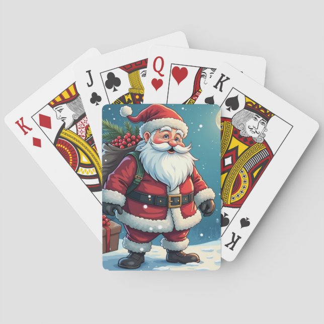 Santa Claus  Playing Cards (Back)