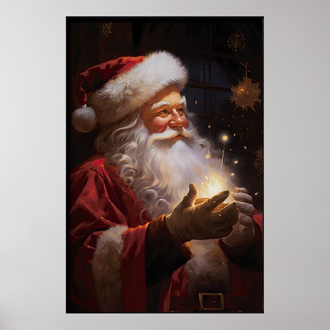 Santa Claus Poster (Front)