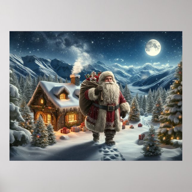 Santa Claus Poster (Front)