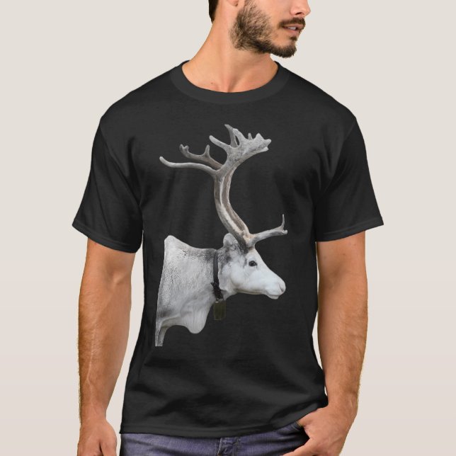Santa Claus Reindeer T-Shirt (Front)
