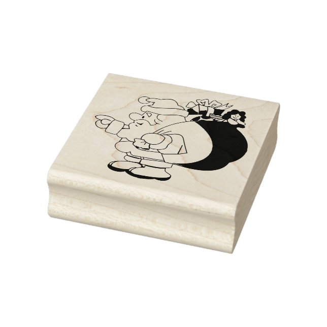Santa Claus Rubber Stamp (Stamp)