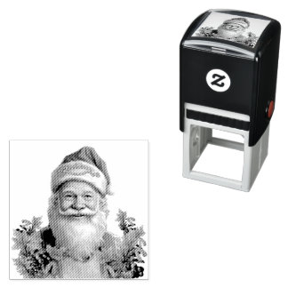 Santa Claus Saint Nicholas Christmas Self-inking Stamp