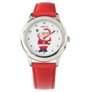 Santa Claus Saint Nicholas Festive Funny Kids Watch