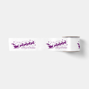 Santa Claus Satin Ribbon