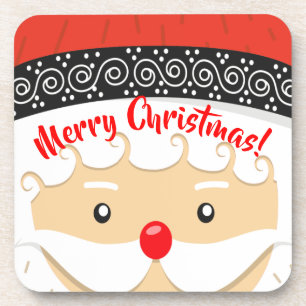 Santa Claus Selfie Coaster
