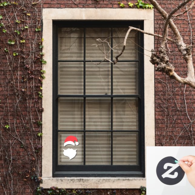 Santa Claus Silhouette (Home Window)