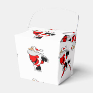 Santa Claus Skating Favour Box