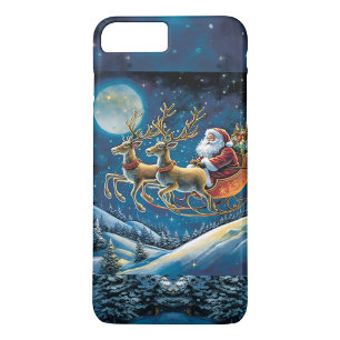 Santa Claus Sleigh  iPhone 8 Plus/7 Plus Case
