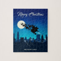 Santa Claus Sleigh Christmas