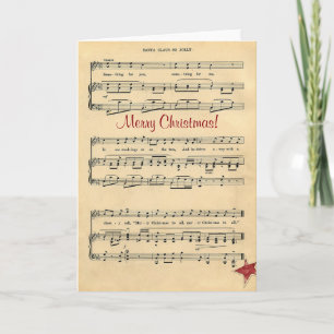 Santa Claus So Jolly Christmas Card! Holiday Card