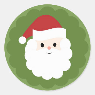 Santa Claus sticker