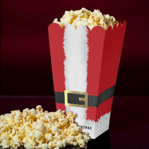 Santa Claus Suit Belt Merry Christmas Favour Box