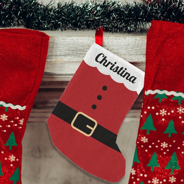 Santa Claus Suit Small Christmas Stocking (Santa Claus Suit Small Christmas Stocking
)