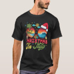 Santa Claus Sunglasses Beach Christmas in July Men T-Shirt<br><div class="desc">Santa Claus Sunglasses Beach Christmas in July Men Women Kid</div>