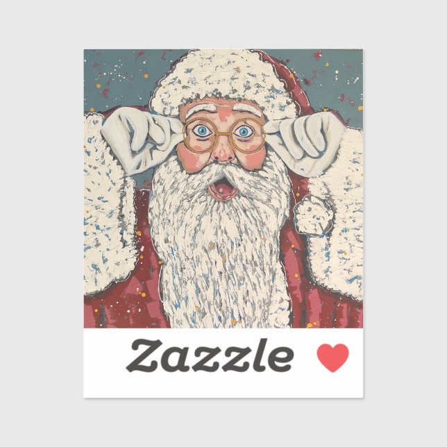 Santa Claus Surprised (Sheet)