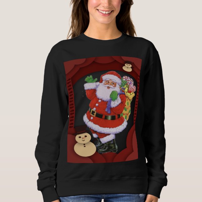 Santa Claus  Sweatshirt (Front)