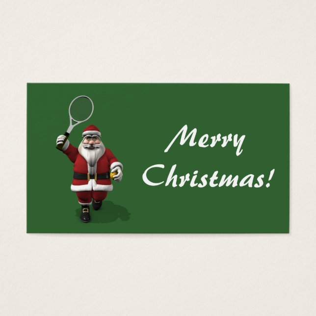 Santa Claus Tennis Player (Front)
