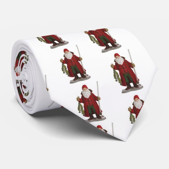 ***SANTA CLAUS THE FISHERMAN*** TIE (Rolled)