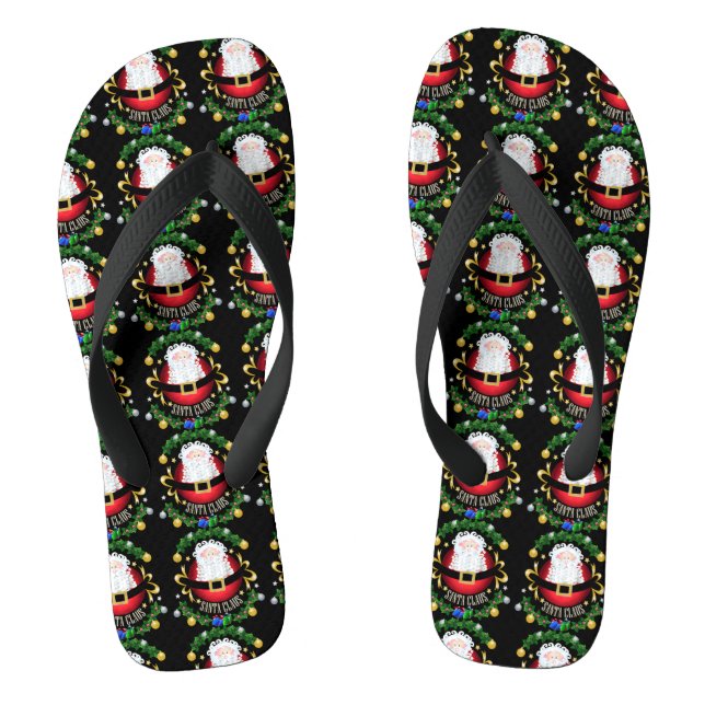 Santa Claus Thongs (Footbed)