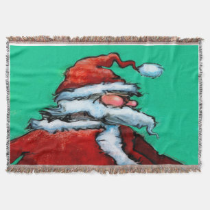 Santa Claus Throw Blanket