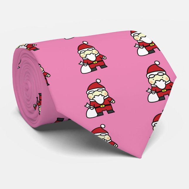 santa claus tie (Rolled)