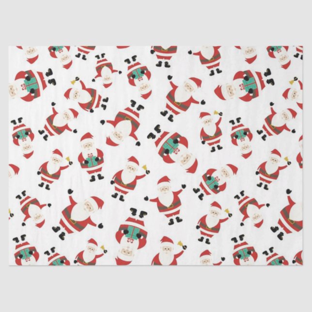 Santa Claus Tissue Paper (Front)
