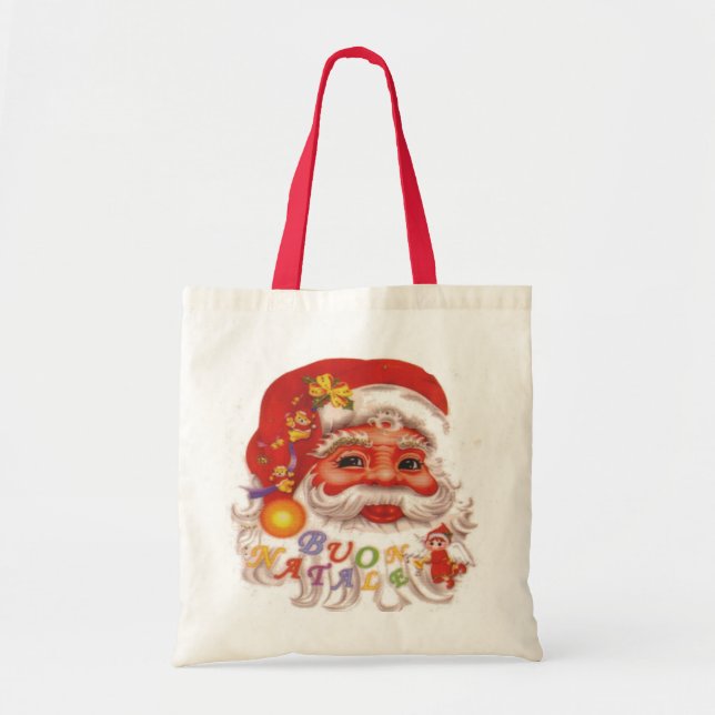 Santa Claus Tote Bag (Front)