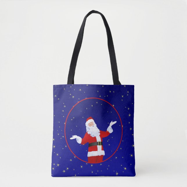 Santa Claus Tote Bag (Front)