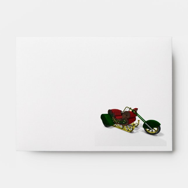 Santa Claus' Trike Envelope (Front)