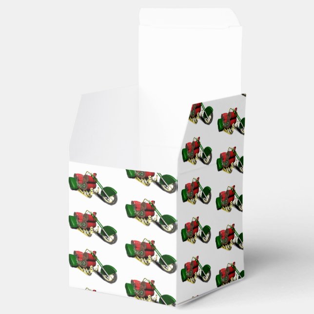 Santa Claus' Trike Favour Box (Opened)