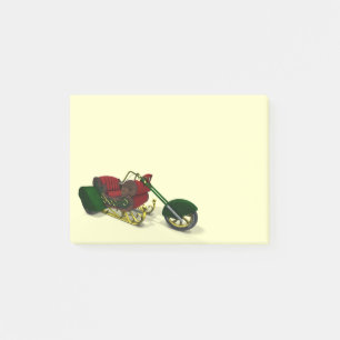 Santa Claus' Trike Post-it Notes