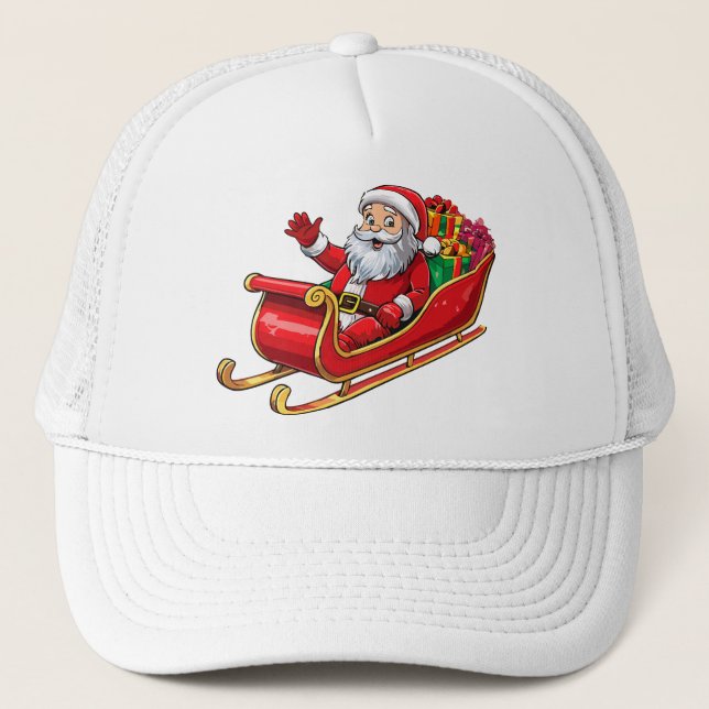 Santa claus trucker hat (Front)