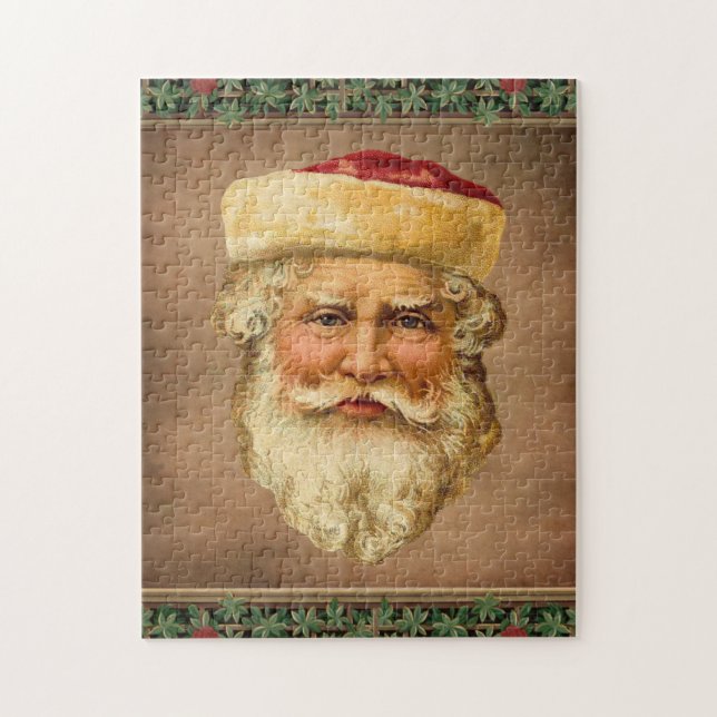 Santa Claus Vintage Puzzle (Vertical)