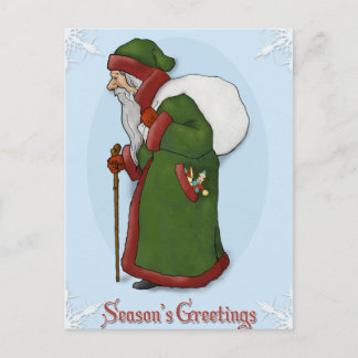 Santa Claus Vintage Style Post card