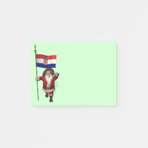 Santa Claus Visiting Croatia Post-it Notes