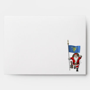Santa Claus Visiting The Beaver State Envelope