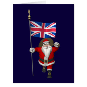 Santa Claus Visiting United Kingdom UK