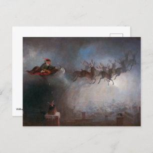 Santa Claus   William Holbrook Beard   Postcard