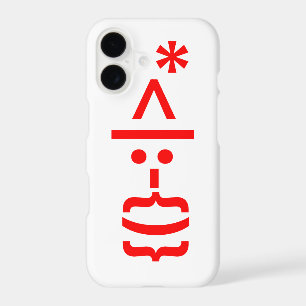 Santa Claus with Beard Christmas Emoticon
