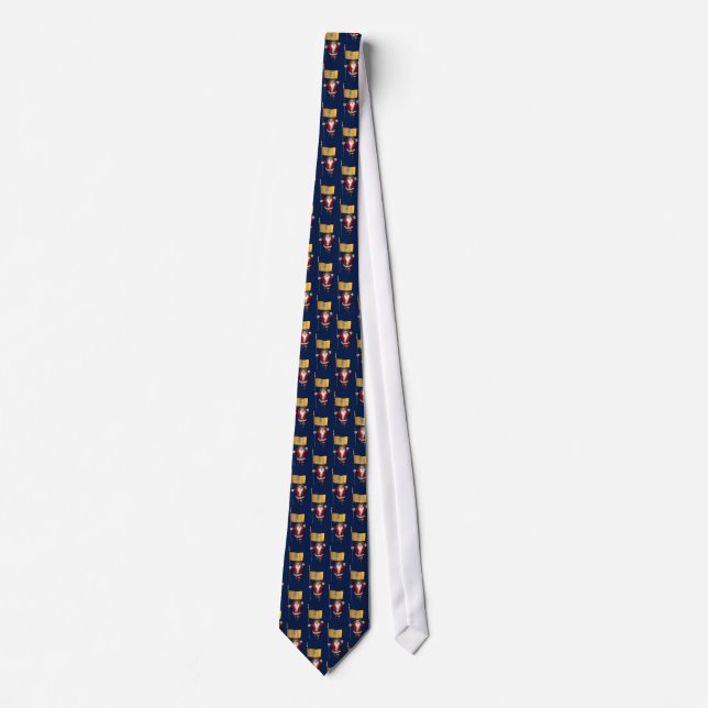 Santa Claus With Ensign Of Bali Tie (Front)