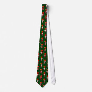 Santa Claus With Ensign Of Portugal Tie