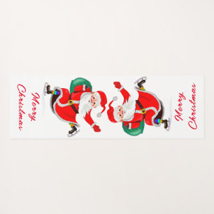 Santa Claus with Gifts Christmas Yoga Mat