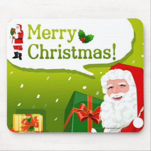 Santa Claus with gifts Mouse Pad