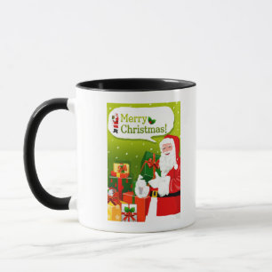 Santa Claus with gifts Mug